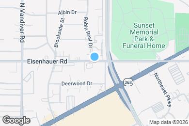 Map image of the property - 3202 Eisenhauer Rd