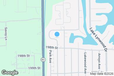 Map image of the property - 19719 Terrace Ave