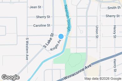 Map image of the property - 610 Knight Ave