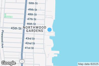 Map image of the property - 4500 N Flagler Dr