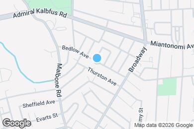 Map image of the property - 23 Bedlow Ave