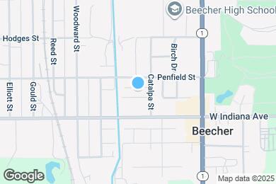 Map image of the property - 631 Elm St
