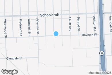 Map image of the property - This beautifully updated 3-bedroom, 1-bath single-family home is ready for move-in!