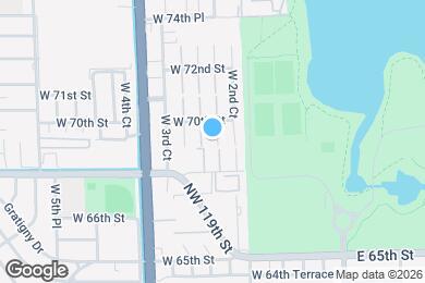 Map image of the property - 6900 W 2nd Ln