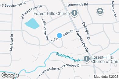 Map image of the property - 825 Forest Lake Dr S