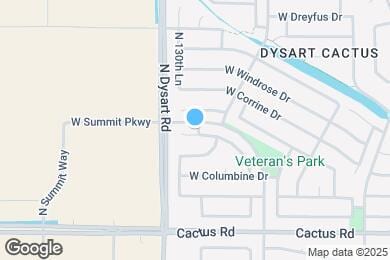Map image of the property - 13026 W Scotts Dr