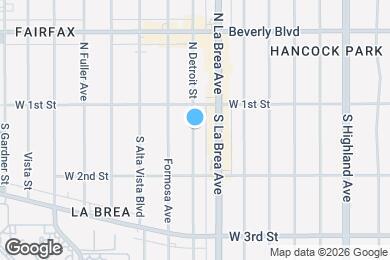 Map image of the property - 128 S Detroit-128