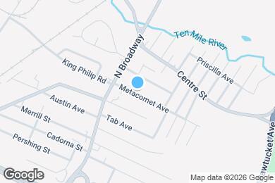 Map image of the property - 30 Metacomet Ave