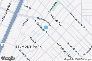 Map image of the property - 2528 N Fitzhugh Ave