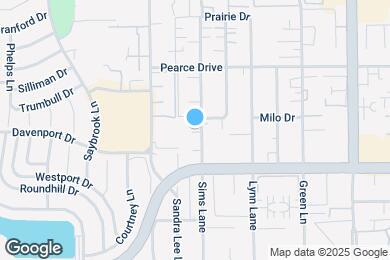 Map image of the property - 16881 Sims Lane