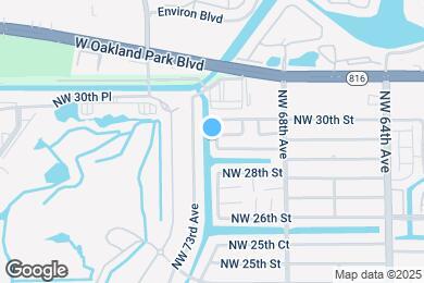 Map image of the property - 2925 NW 69th Ave