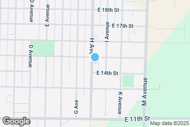 Map image of the property - 1417 H Ave