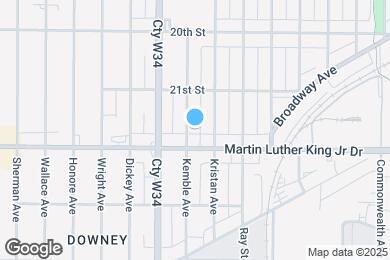 Map image of the property - 2135 Kemble Ave