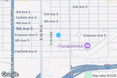 Map image of the property - 2911 6th Ave S