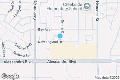Map image of the property - 23706 New England Dr