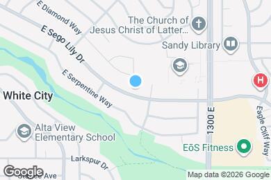 Map image of the property - 1157 E Sego Lily Dr