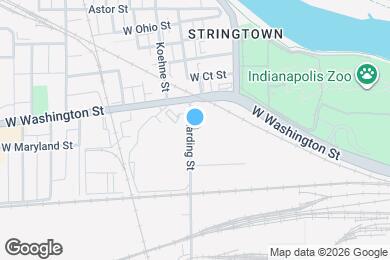 Map image of the property - 55 S Harding St