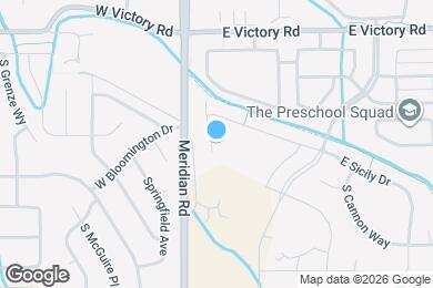 Map image of the property - 3542 S Bartlett Ave