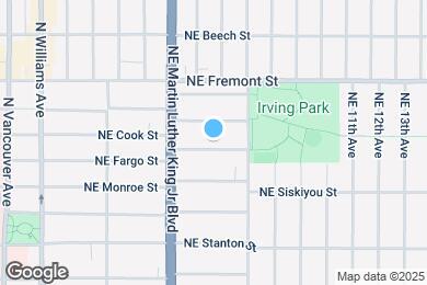 Map image of the property - 527 NE Fargo St
