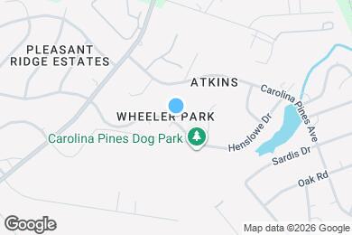 Map image of the property - 1724 Sierra Dr