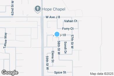 Map image of the property - 43839 58th St W