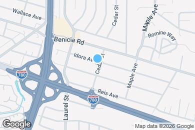 Map image of the property - 277 Idora Ave