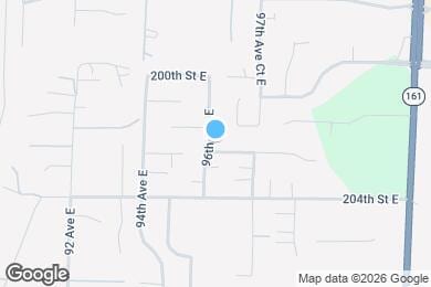 Map image of the property - 9601 203rd St E