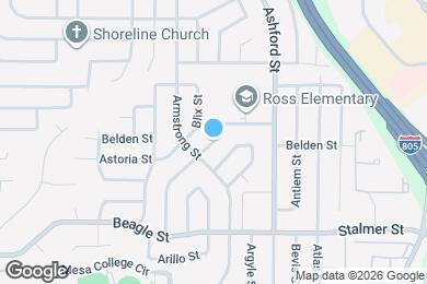 Map image of the property - 3722 Ben St