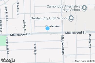 Map image of the property - 29594 Maplewood St