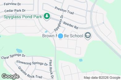 Map image of the property - 3010 Sweetwater Trl