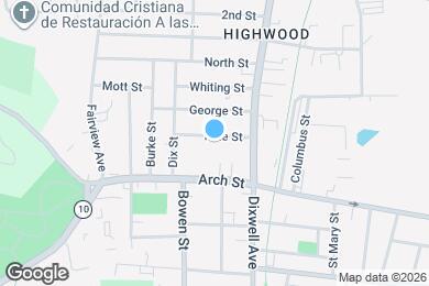 Map image of the property - 38 Pine St