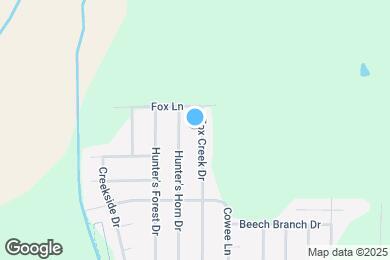 Map image of the property - 7413 Fox Creek Dr