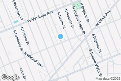 Map image of the property - 209 N Florence St