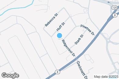 Map image of the property - 315 Ridgecrest Dr