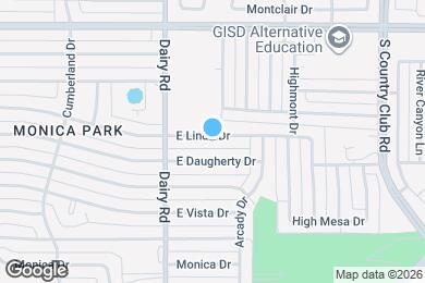 Map image of the property - 830 E Linda Dr