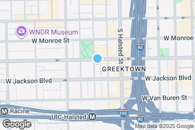 Map image of the property - AMLI West Loop