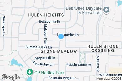 Map image of the property - 8201 Cedarcrest Ln