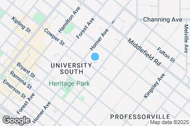 Map image of the property - 837 Cowper St