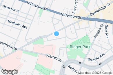 Map image of the property - 27 Ridgemont St
