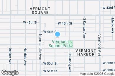 Map image of the property - 1251 W 47th St