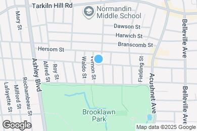 Map image of the property - 320 Wood St