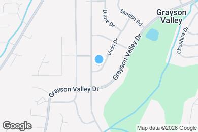 Map image of the property - 2110 Vicki Dr