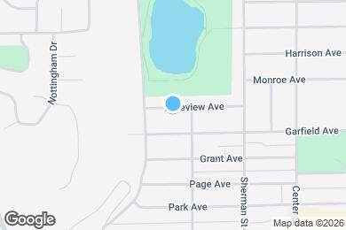 Map image of the property - 715 Lakeview Ave