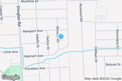 Map image of the property - 5310 Winona Dr