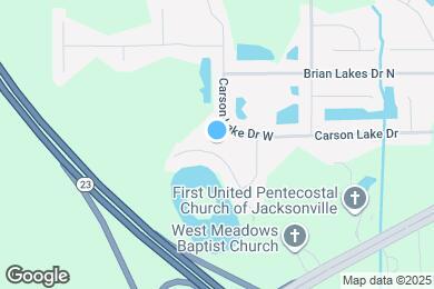 Map image of the property - 2487 Britney Lakes Ln