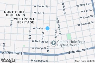 Map image of the property - 1115 N B St