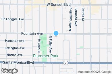 Map image of the property - 7284 Fountain Ave