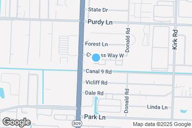 Map image of the property - 421 Cypress Way W