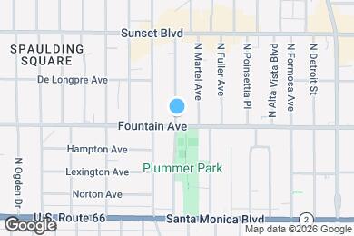 Map image of the property - 1312 N Vista St