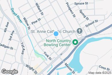 Map image of the property - 112 Willard St